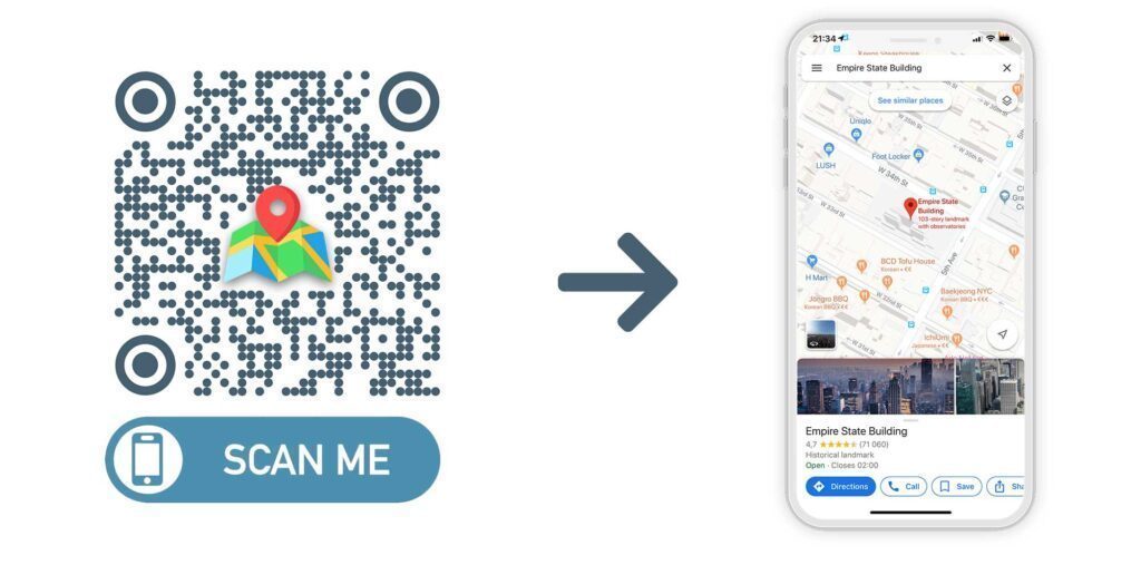 Scan Maps Qr Code Location Qr Code Generator - Qr Code For Location - Pageloot