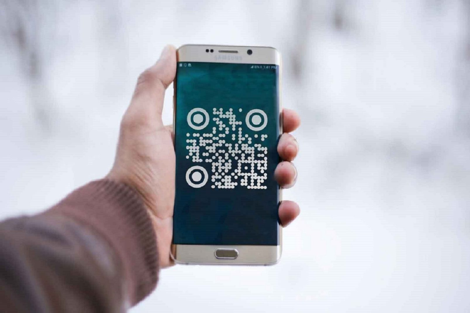 Scanner et lecteur de codes-barres QR pour Samsung - Pageloot
