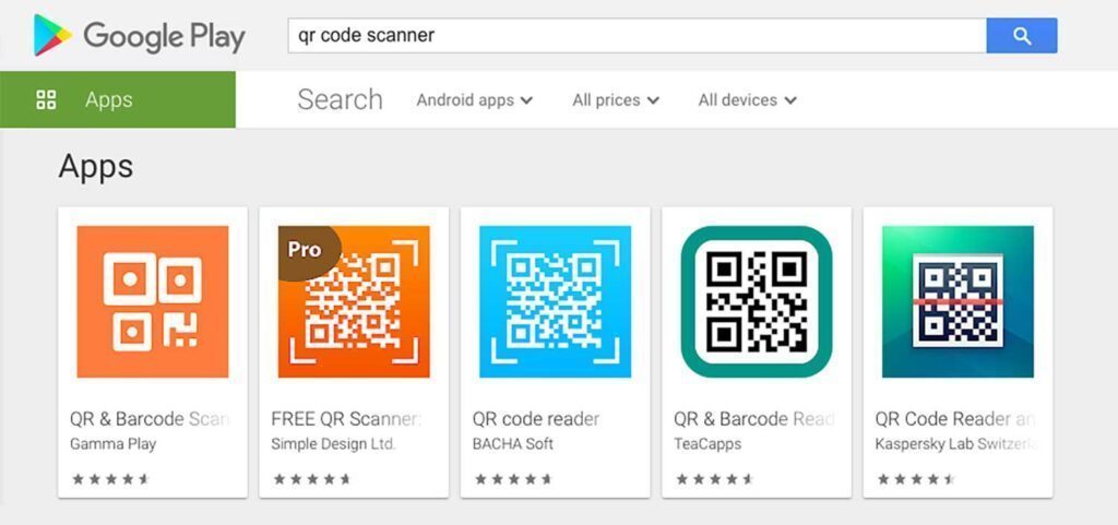 qr reader app android free