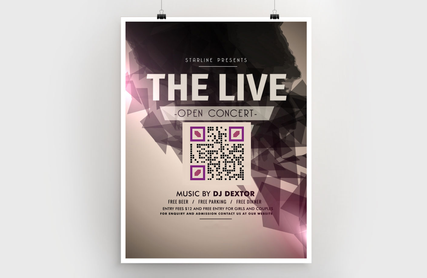 Create QR Code for Flyers - Pageloot