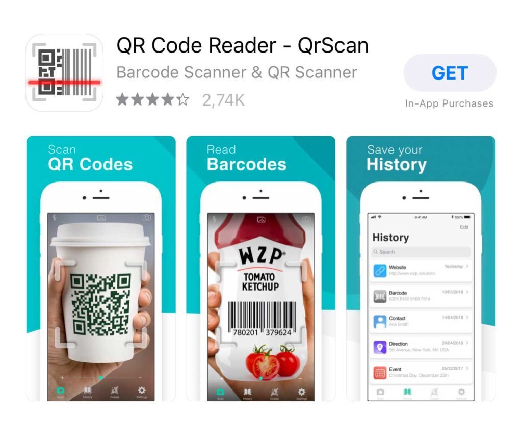 qr-koodinlukija iphone, miten luen qr-koodin iphone