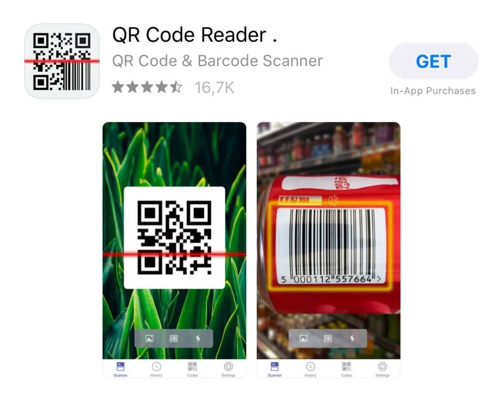 qr scanner iphone - iOS App Store Descărcare gratuită