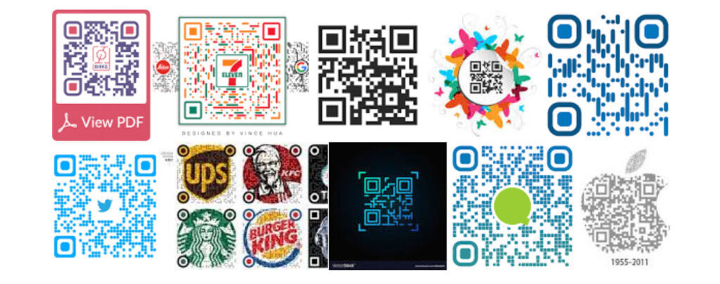 Cách tạo mã QR đơn giản chứa các thông tin bạn cần QR-Code-Design-Options-1024x404