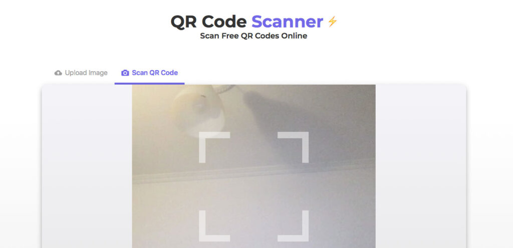 Лучший сканер QR-кодов онлайн страничка