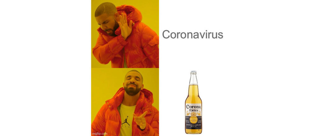 Coronavirus QR Code-Generator Meme Drake