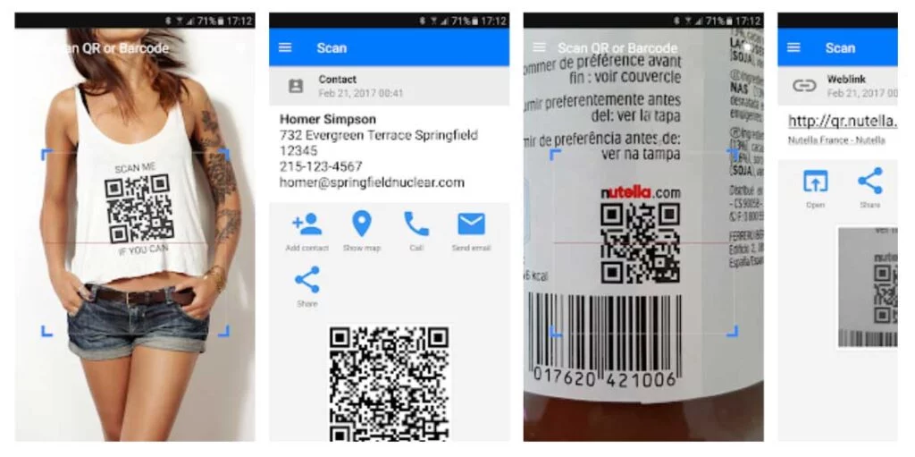 أفضل 12 تطبيق ا لمسح رمز الاستجابة السريعة لأجهزة Android و Iphone Pageloot