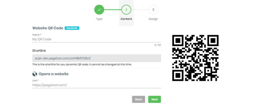 qr code business card generator