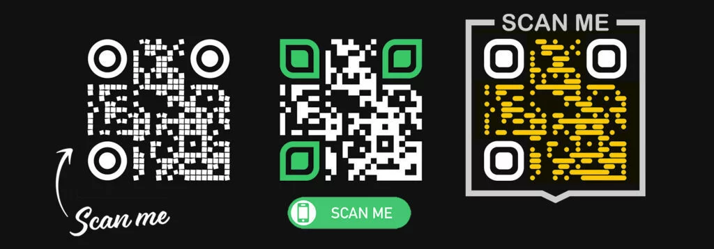 Як зробити білі QR-коди з перевернутим кольором