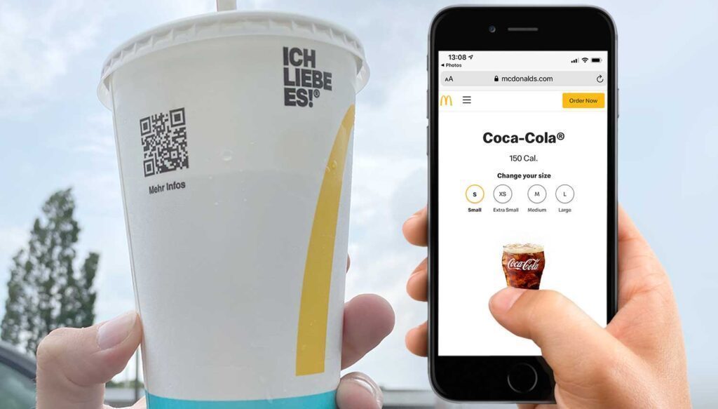 QR-Code-Maker für Informationen zur Produkternährung