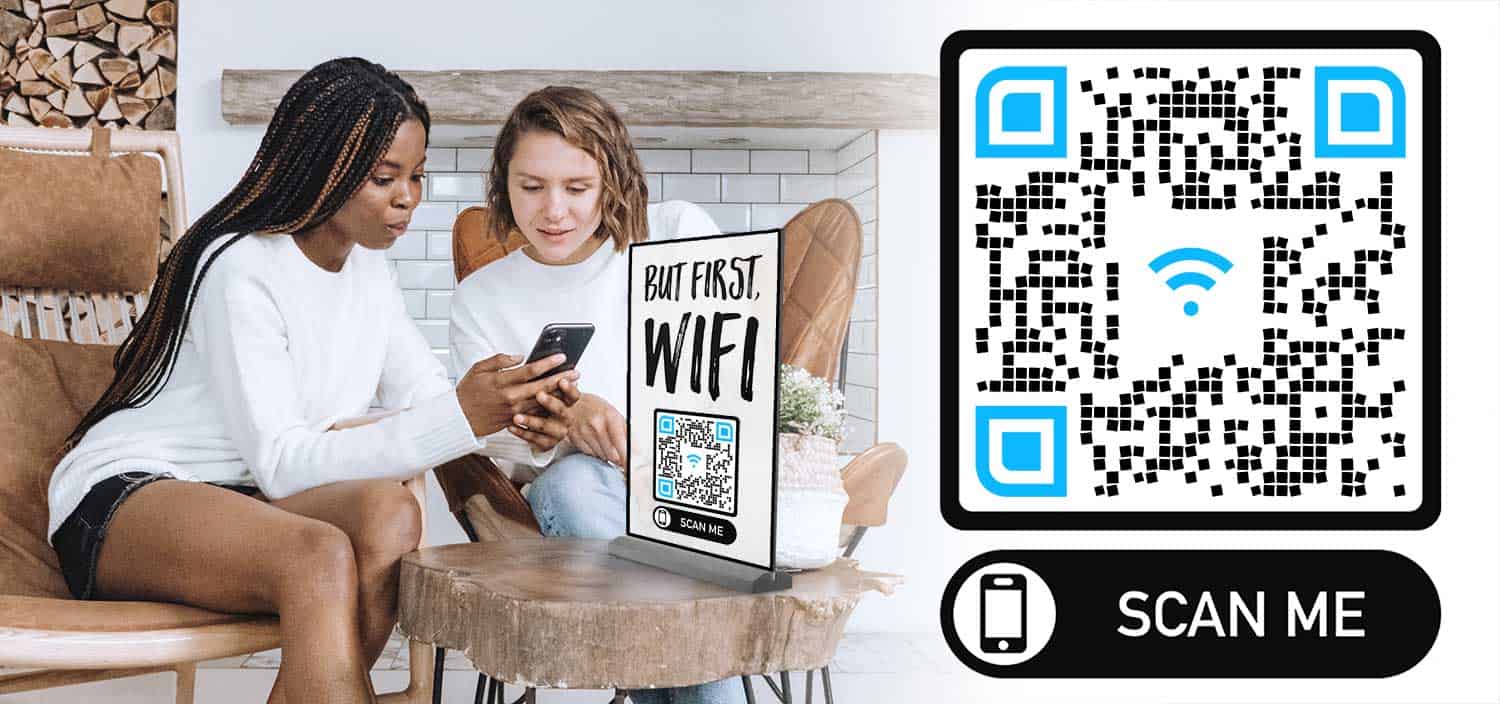 Create Airbnb Guest Wifi QR Code