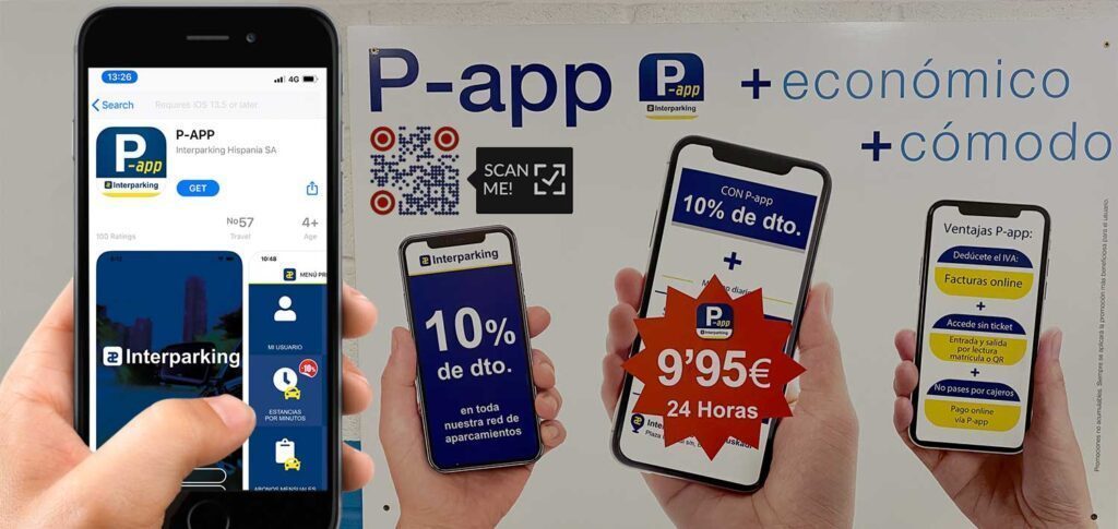 Parking App Download QR Code Giveaway Offer