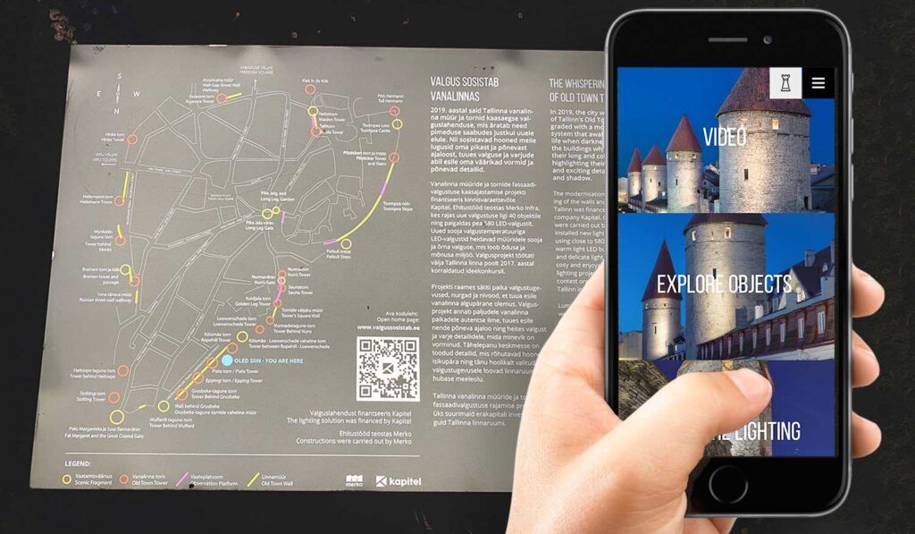 Vytvořte QR kód pro turistické informace