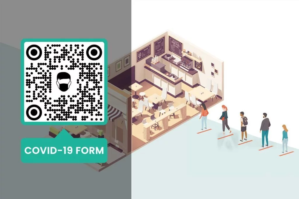 Tạo mẫu khai báo Covid-19 Mã QR