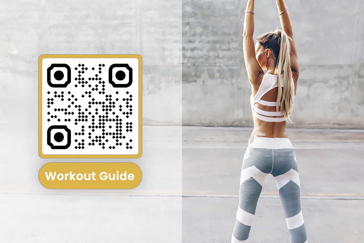 Creați cod QR pentru conținut din industria de fitness
