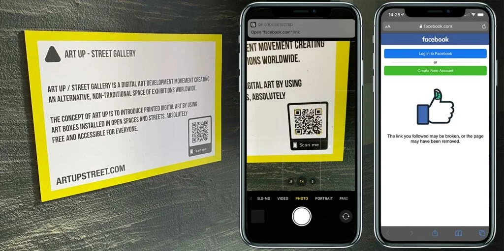 Чому непрацююче посилання QR-коду не працює