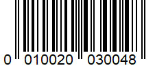 EAN 13 barcode