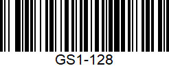 บาร์โค้ด GS1 128