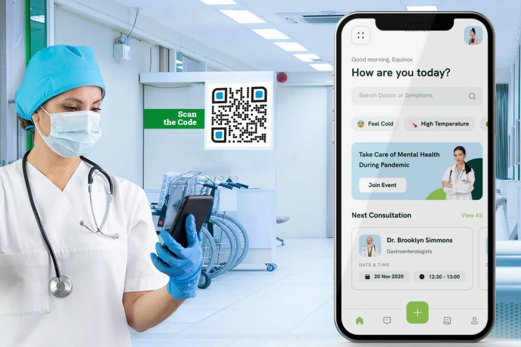 gerador de código qr gratuito para hospital e saúde