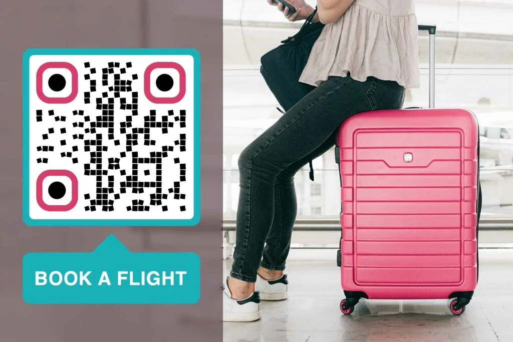 cách sử dụng mã QR cho sân bay