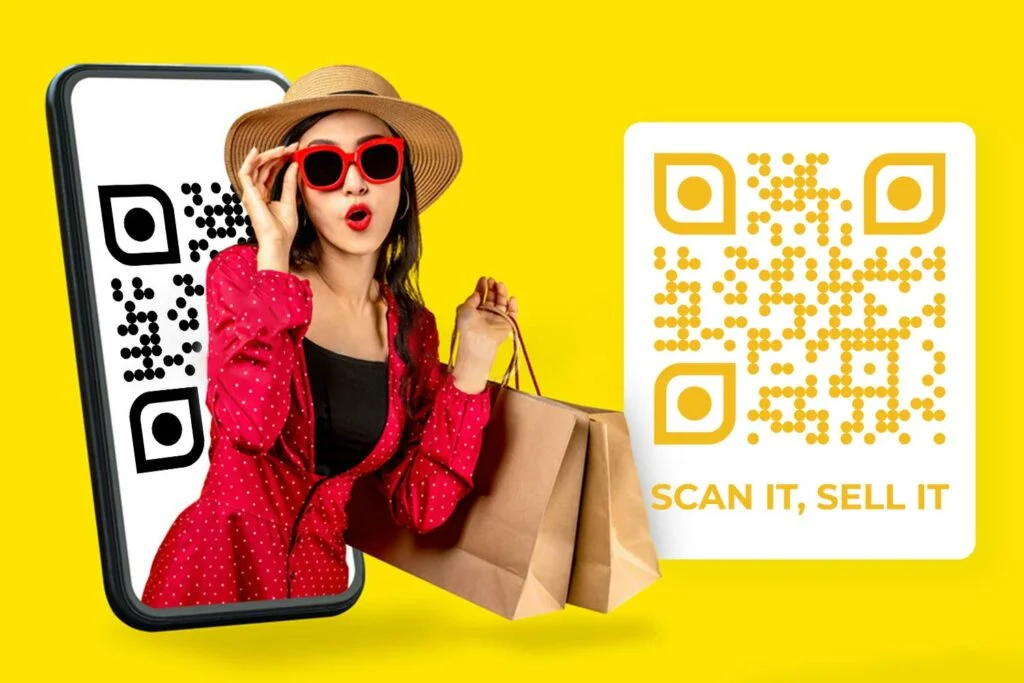 nhà sản xuất mã qr cho tiếp thị thời trang