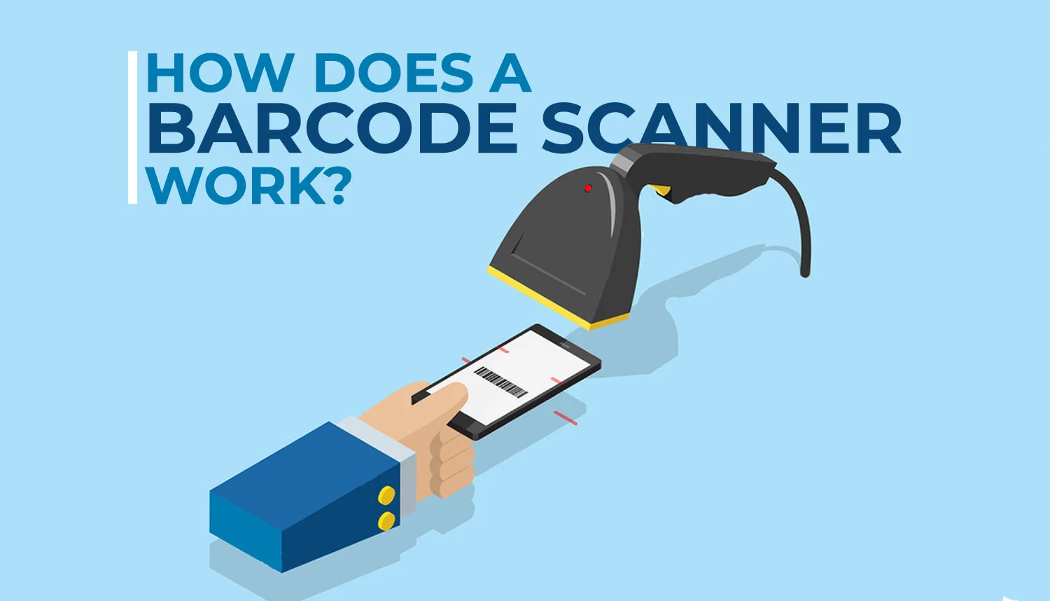 How does a barcode scanner work