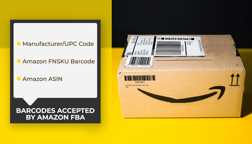 τύποι barcodes αποδεκτοί από το amazon fba