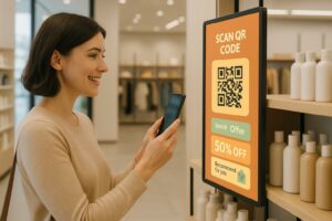Dynamic QR Codes for Tailored Shopping Offers