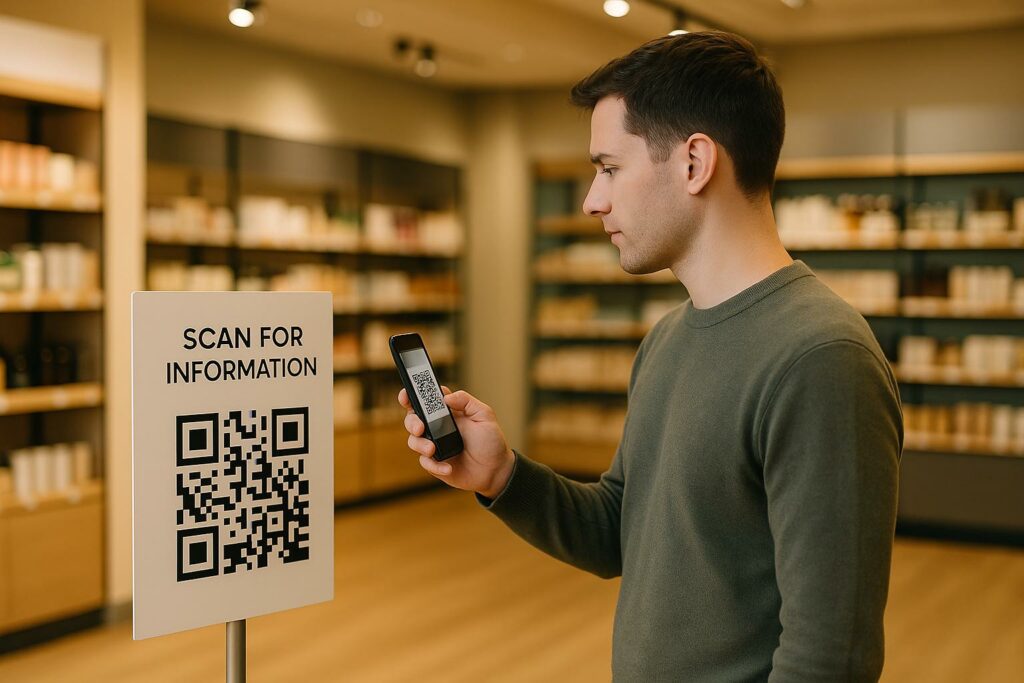 המדריך המקיף לקודי QR לניווט קמעונאי