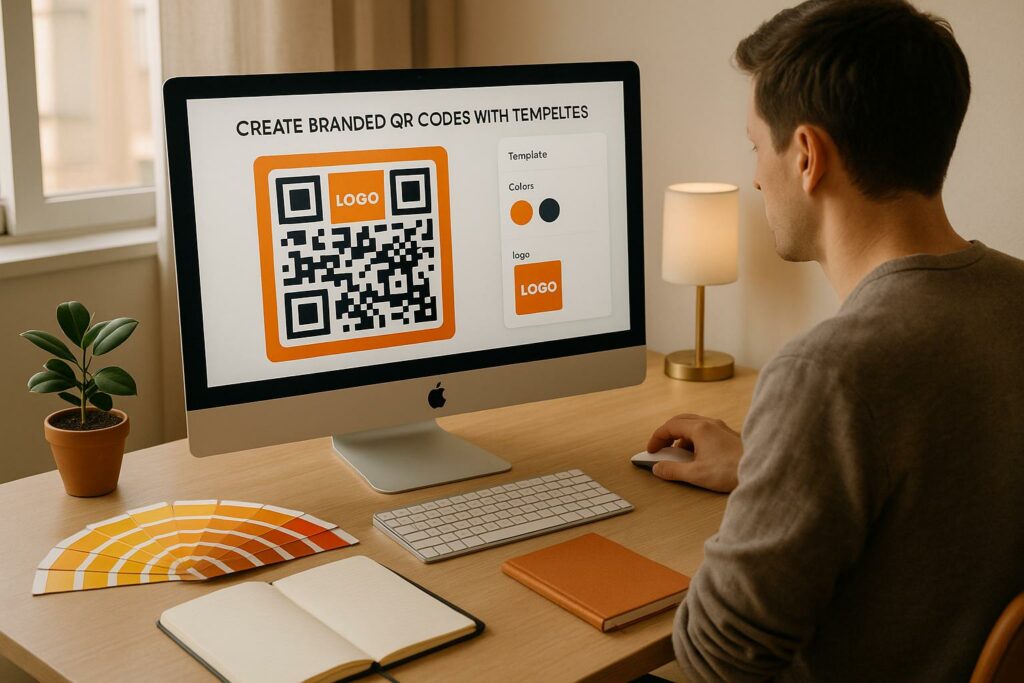 כיצד ליצור קודי QR ממותגים עם תבניות