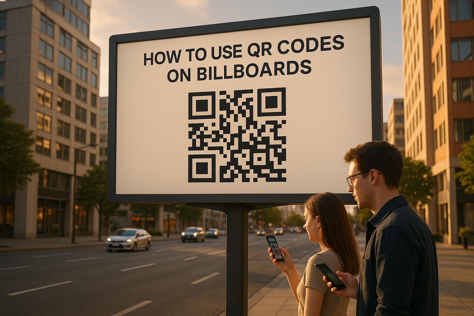 How to Use QR Codes on Billboards