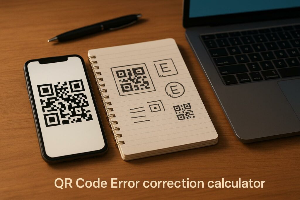Kalkulator Koreksi Kesalahan Kode QR