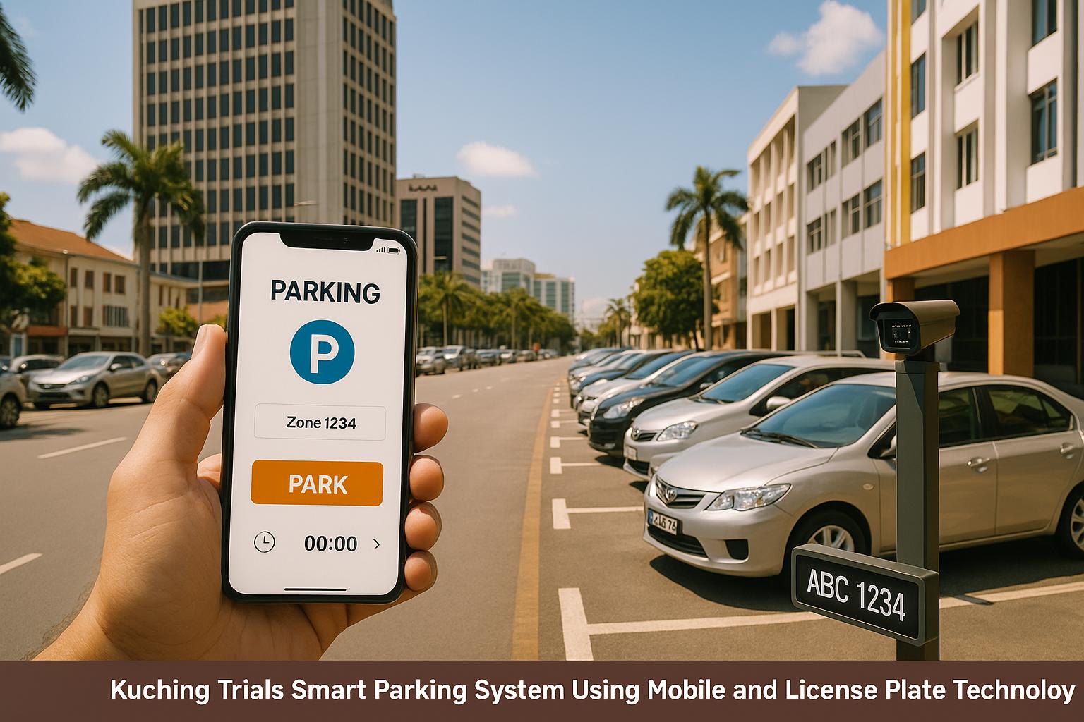 Kuching Trials Smart Parking System Using Mobile and License Plate ...