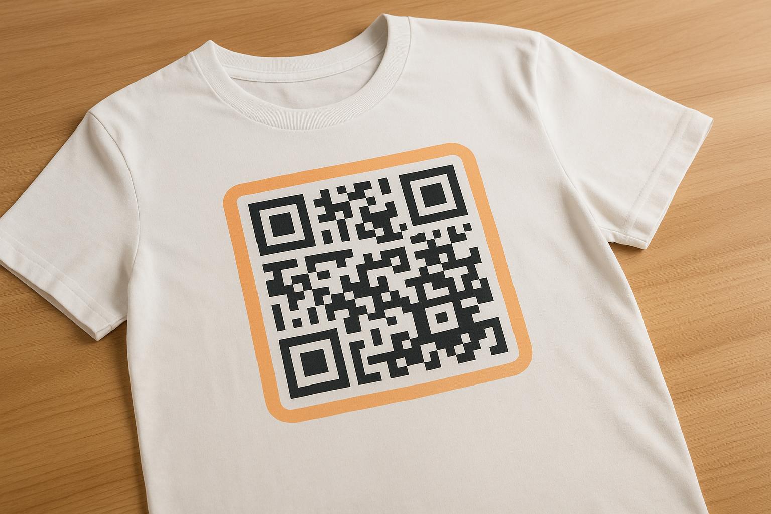 How to Add a Scannable QR Code to a Shirt (DTF Guide) | Pageloot