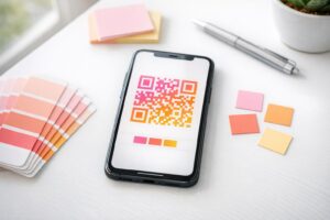 QR koda krāsu atlasītājs