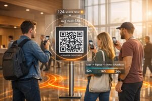 Tapahtuman menestyksen seuranta AR-QR-koodien avulla