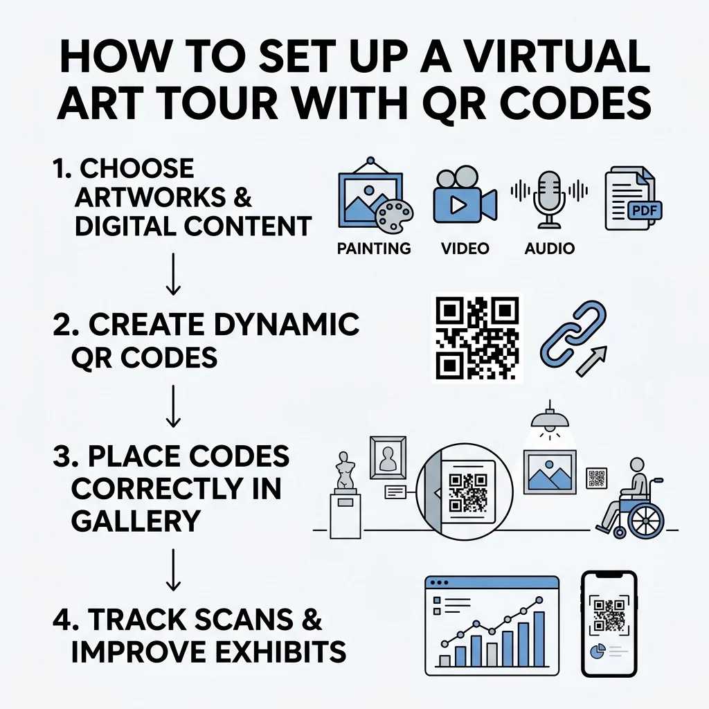 virtual tour steps