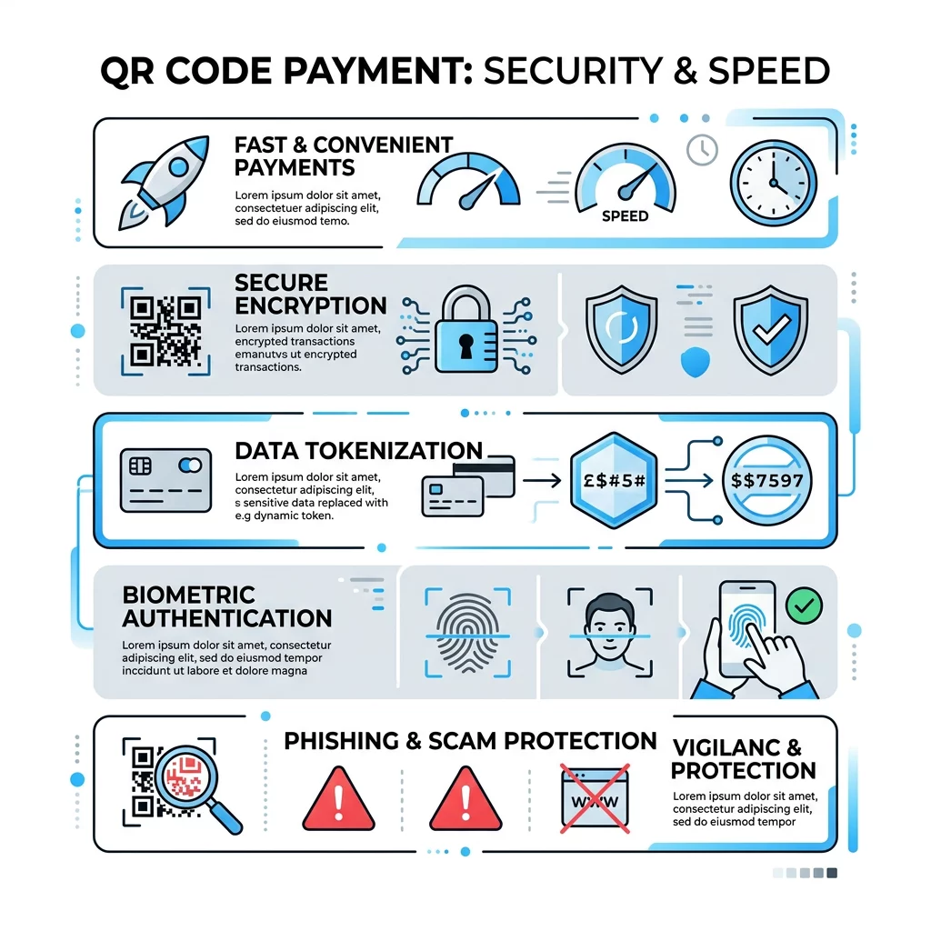 Infografía de seguridad QR