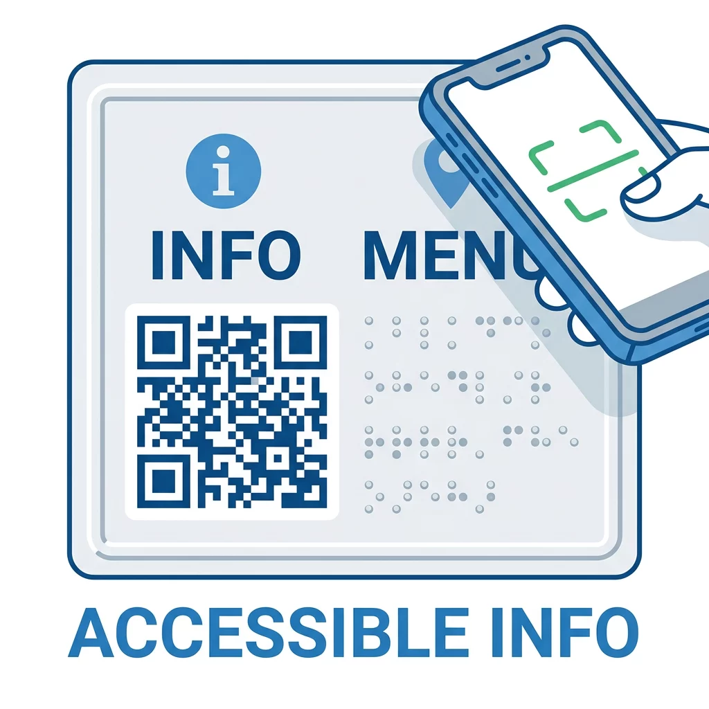 audio QR piekļuve