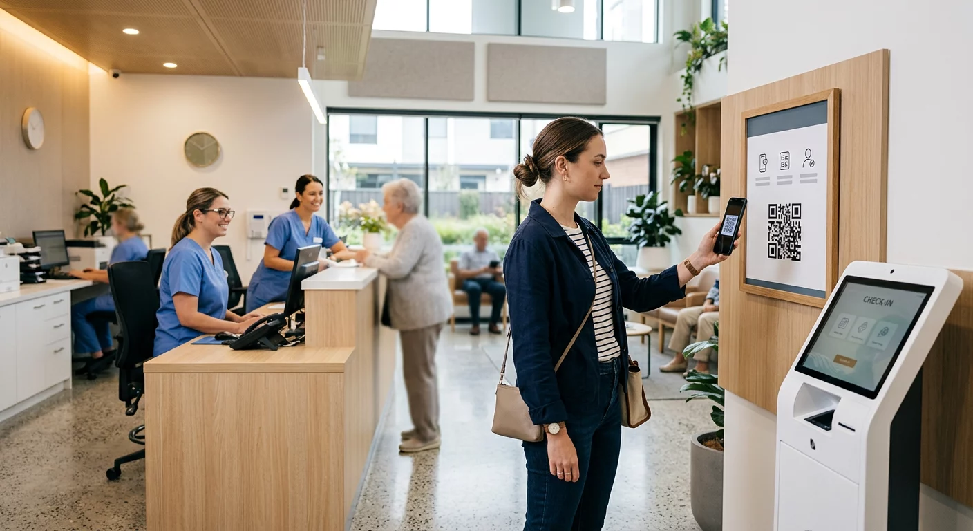 Check-in QR ospedaliero