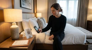 QR koda hotelske sobe