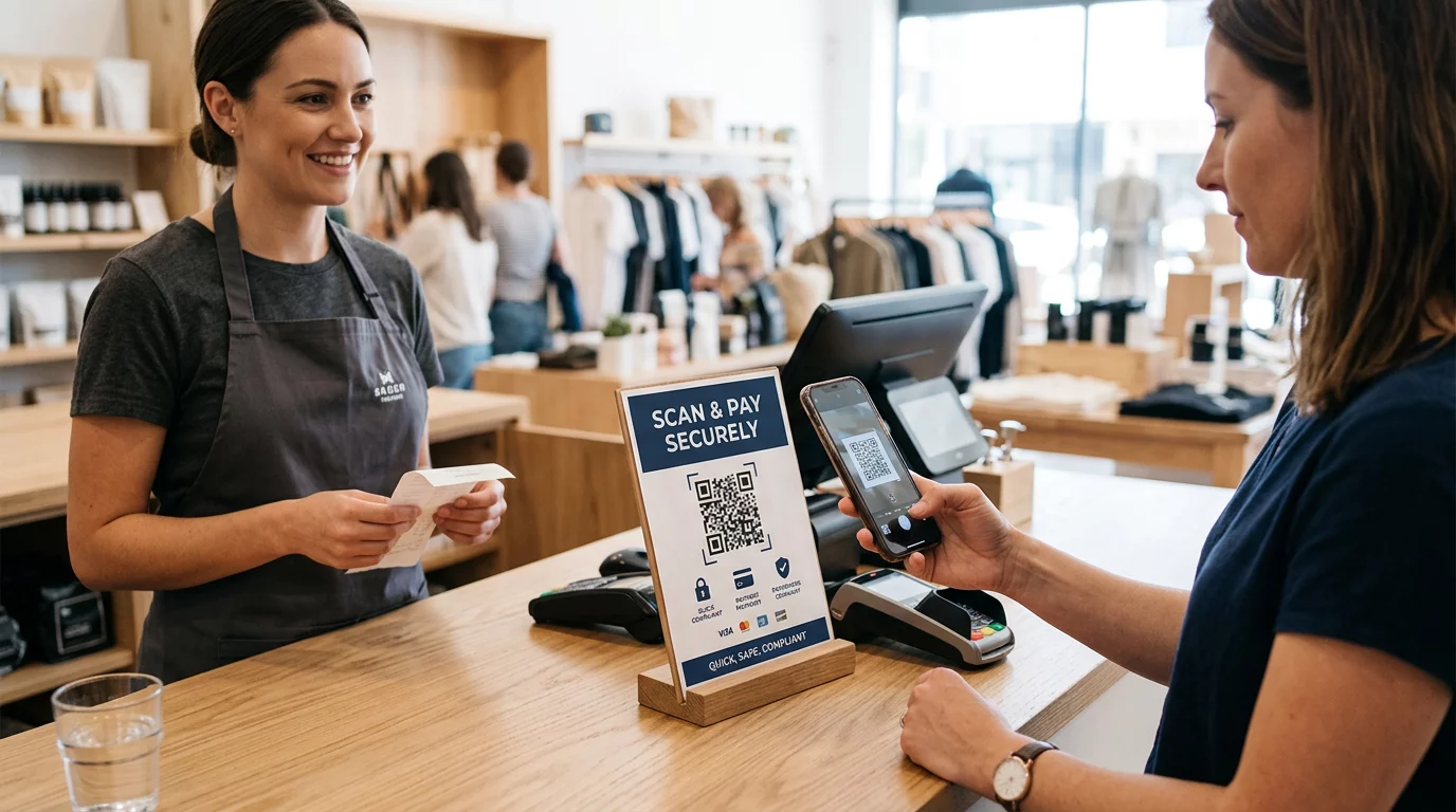 أمان مدفوعات QR