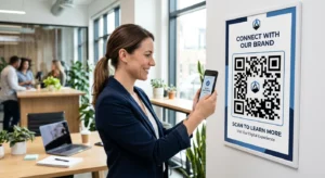 Brandet QR-kodescanning