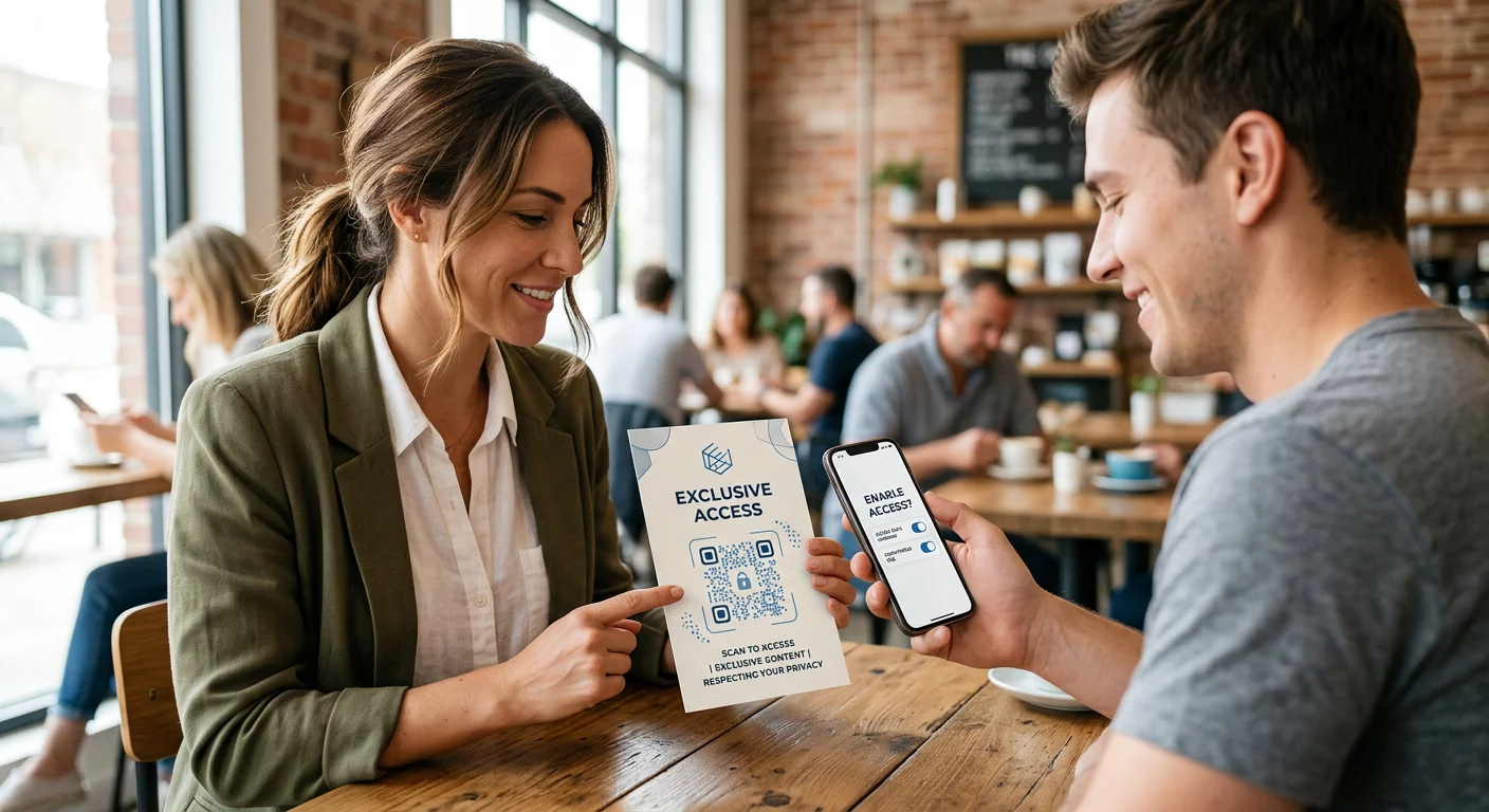 privatlivsvenlig QR-markedsføring