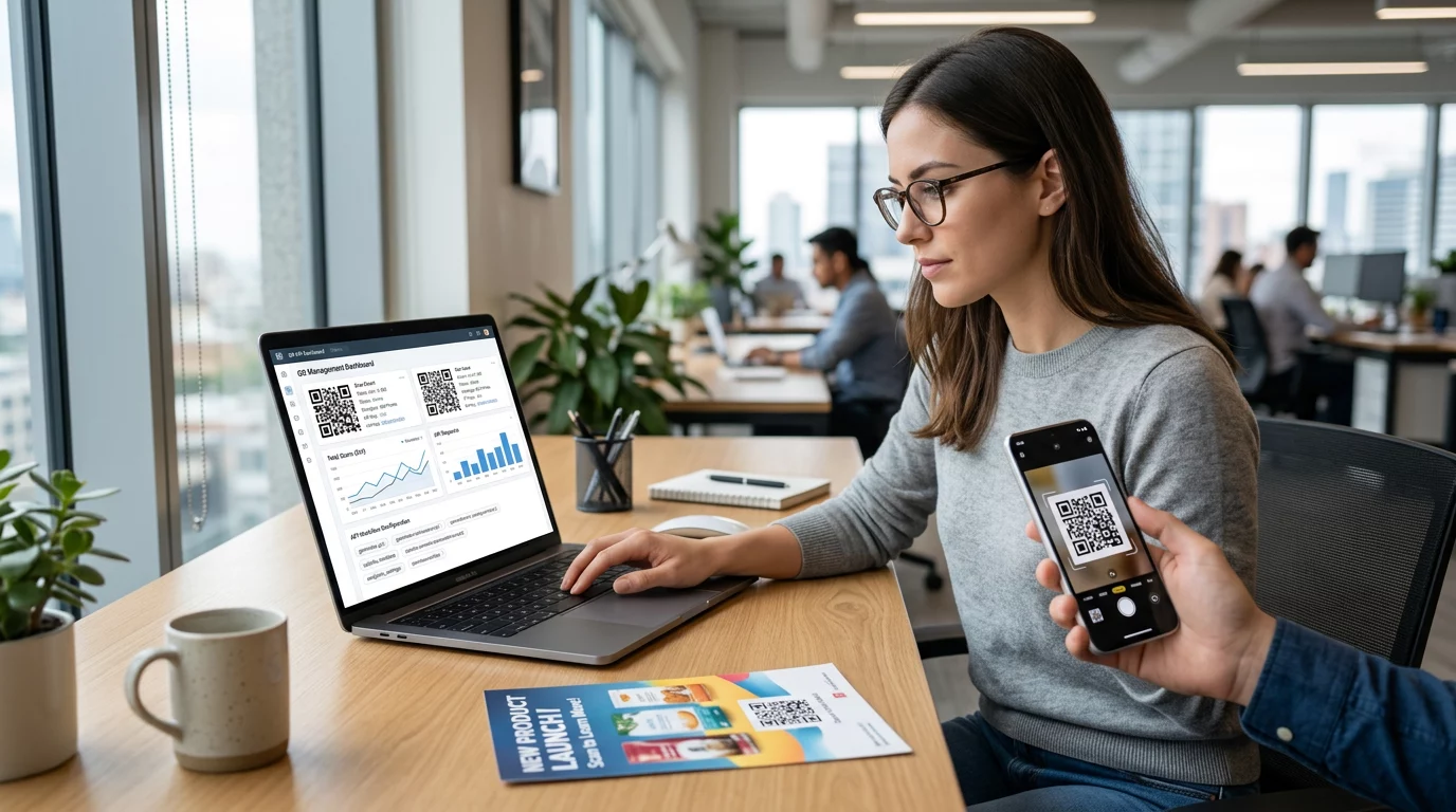 QR kodu API iş akışı