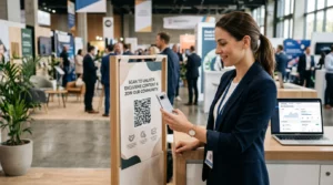 QR skenēšanas automatizācijas aina