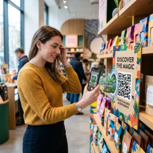 Marketing de codes QR AR