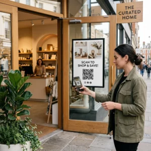 QR social scanning