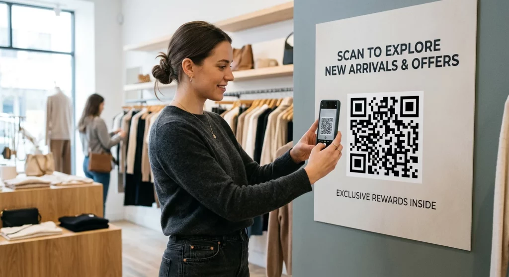 QR-code scannen