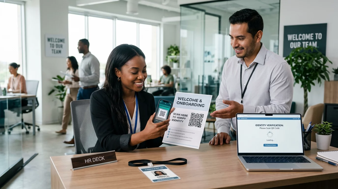 Equipe de onboarding QR