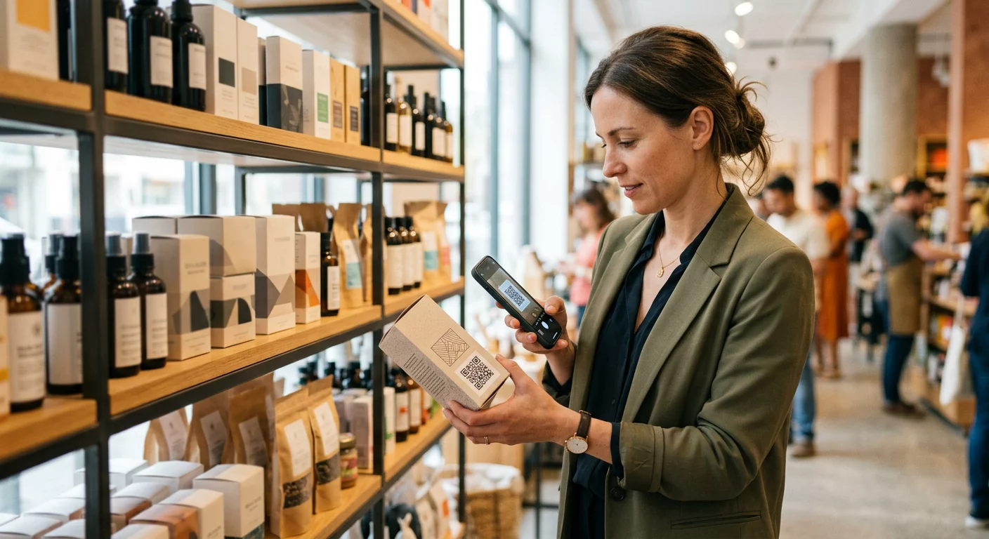 QR-code retailscan
